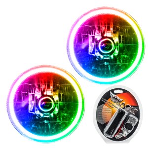 Jeep Wrangler Headlight Assembly - ORACLE Lighting - SMD Pre-Assembled - ColorSHIFT - `97-`06